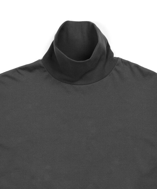 2重編み タートルネック ロンTEE
