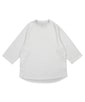 2重編み ラグランスリーブ 7分袖Tシャツ