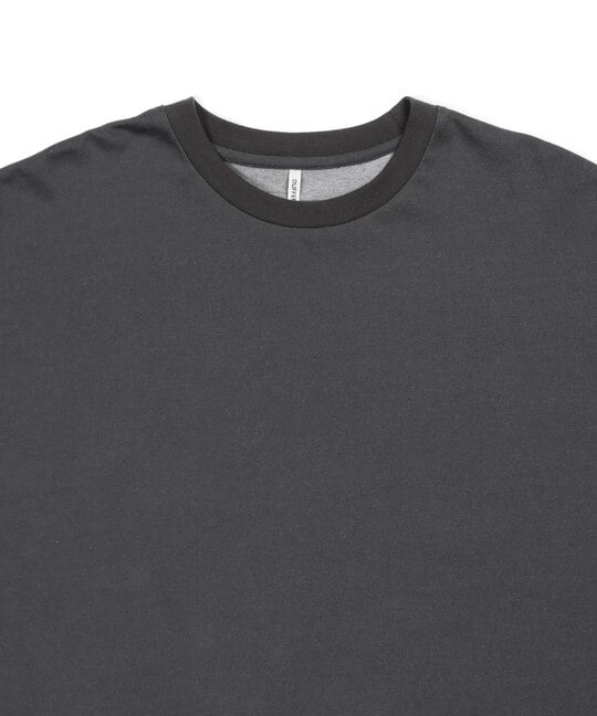 2重編み 裾ドローコード付き ロンTEE