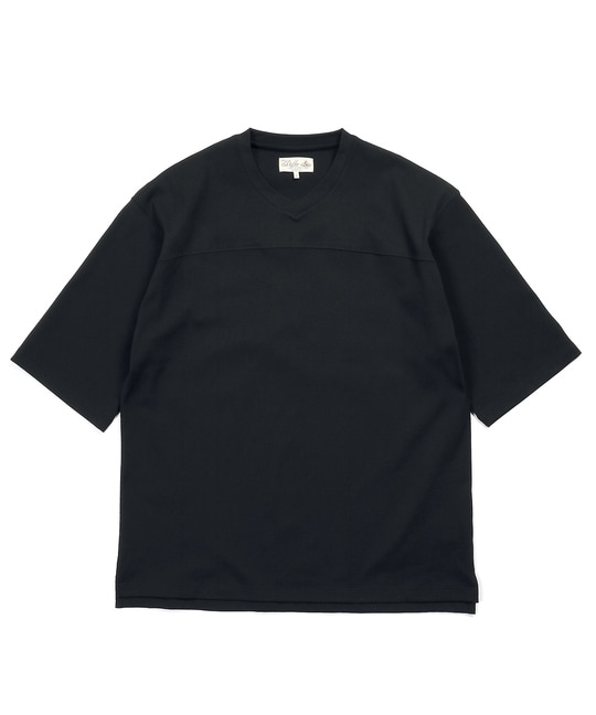 「エアフレックス」セットアップ Vネック5分袖TEE