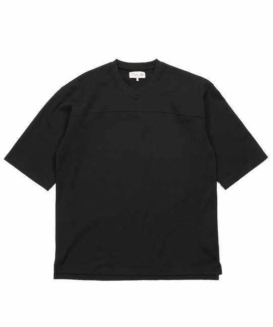 「エアフレックス」セットアップ Vネック5分袖TEE