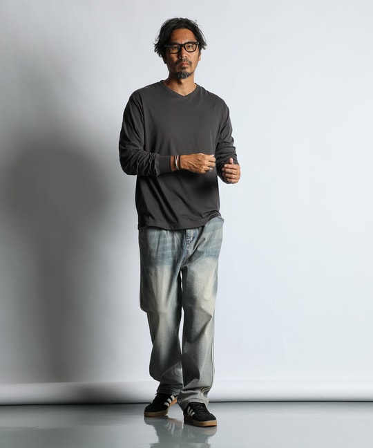 「OPTIMA COOL」オプティマクール Vネック ロンTEE