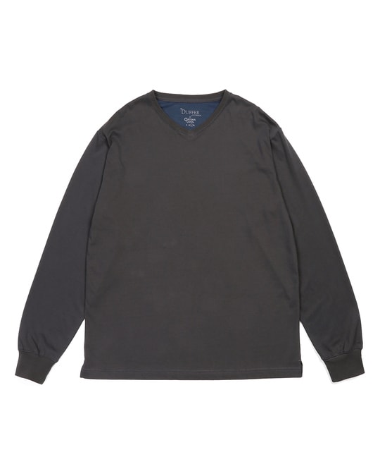 「OPTIMA COOL」オプティマクール Vネック ロンTEE