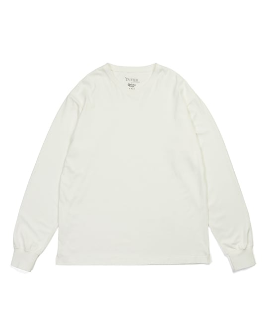 「OPTIMA COOL」オプティマクール Vネック ロンTEE