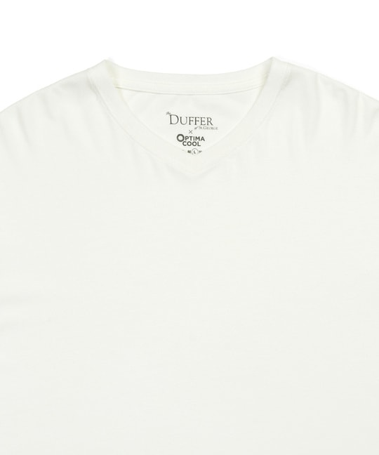 「OPTIMA COOL」オプティマクール Vネック ロンTEE