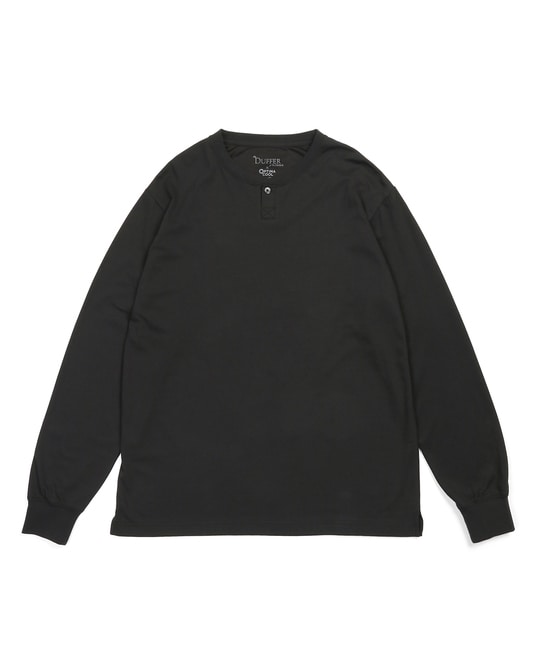 「OPTIMA COOL」オプティマクール ヘンリーネック ロンTEE