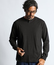 「OPTIMA COOL」オプティマクール ヘンリーネック ロンTEE
