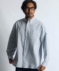 エコフレンドリーダイ オーバーサイズ オックスシャツ
