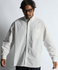 エコフレンドリーダイ オーバーサイズ オックスシャツ