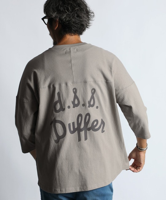 7分袖 ヘンリーネック アーカイブTシャツ