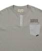 7分袖 ヘンリーネック アーカイブTシャツ