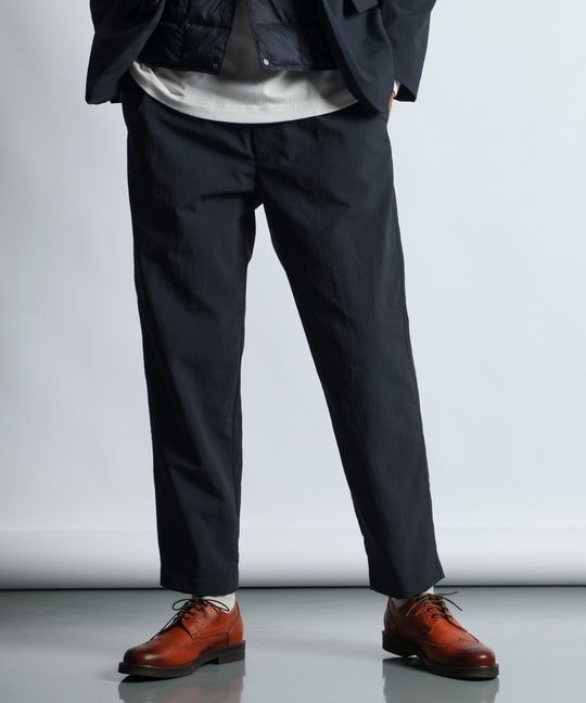 ダントツ撥水 セットアップ テーパードパンツ