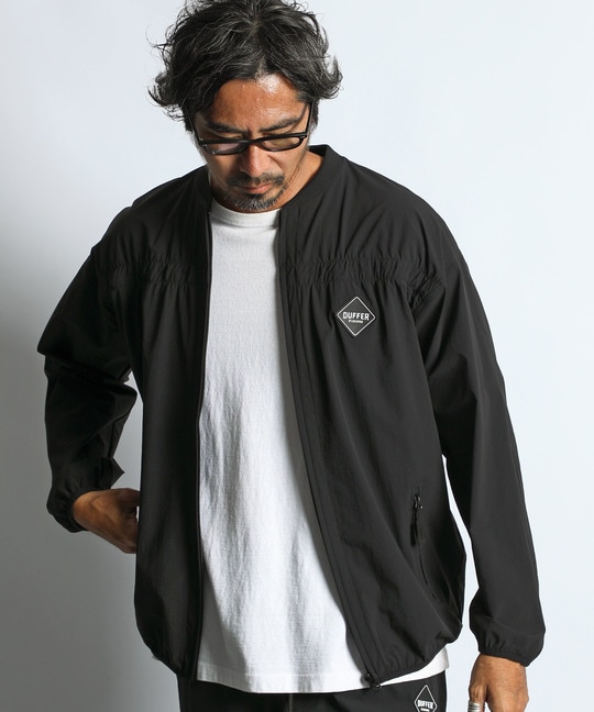 〔BLACK LABEL〕：セットアップ アクションギャザー　コーデュラブルゾン