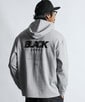〔BLACK LABEL〕：セットアップ ポンチ素材 プルオーバーパーカー