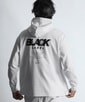 〔BLACK LABEL〕：セットアップ ポンチ素材 プルオーバーパーカー