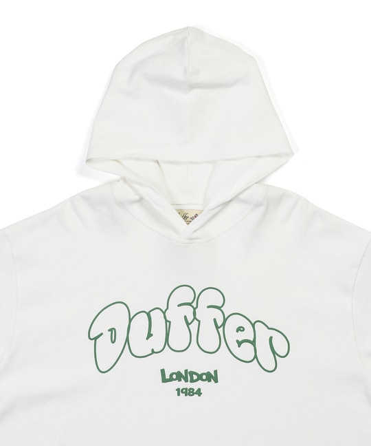 グラフィティフォント プルオーバーパーカー