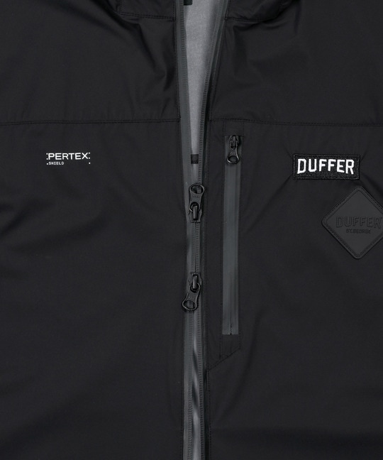 ダファーブラックレーベル2層構造パーテックスライトシェルセットアップセットＬ セール】〔BLACK LABEL〕PERTEX SHIELD LIGHT SHELL PARKA