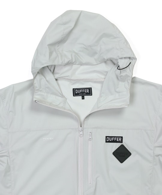 〔BLACK LABEL〕：セットアップ 2層構造パーテックスライトシェルパーカー