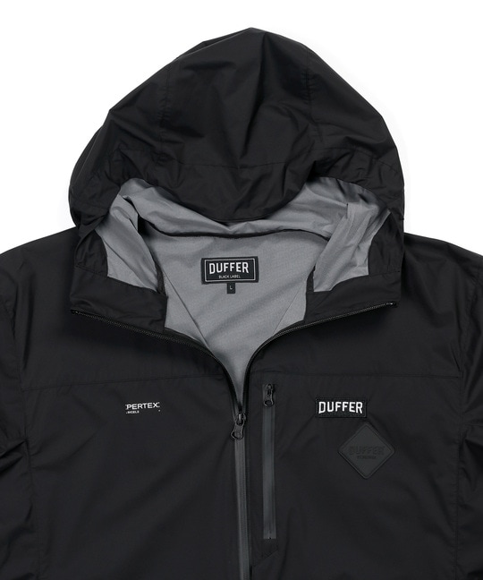 ダファーブラックレーベル2層構造パーテックスライトシェルセットアップセットＬ セール】〔BLACK LABEL〕PERTEX SHIELD LIGHT SHELL PARKA