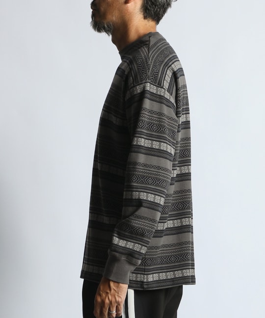 オリジナル ジャガード ロンTEE