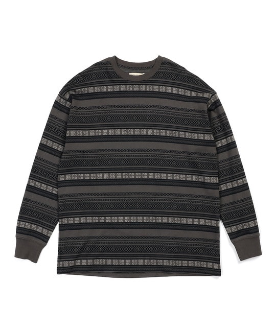 オリジナル ジャガード ロンTEE