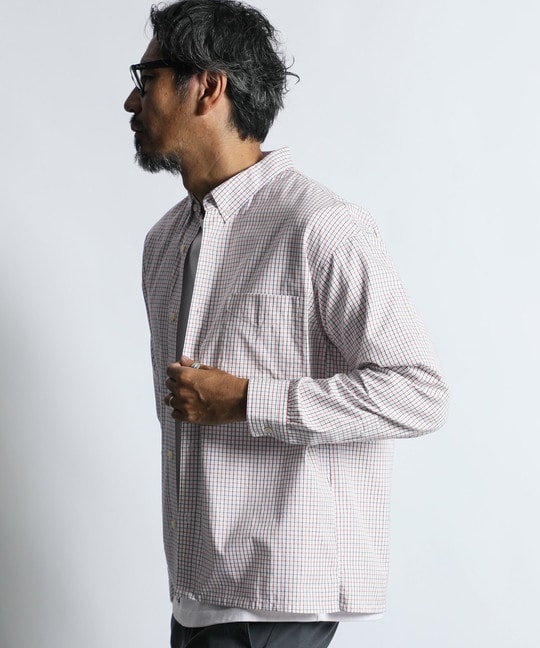 オックス タッターソール ボックスシルエットシャツ