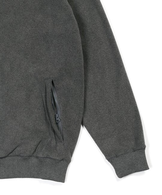 〔BLACK LABEL〕：POLARTEC フルジップ パーカー