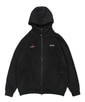 〔BLACK LABEL〕：POLARTEC フルジップ パーカー
