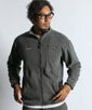 〔BLACK LABEL〕：POLARTEC スタンドカラー ジップトップス