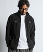 〔BLACK LABEL〕：POLARTEC スタンドカラー ジップトップス