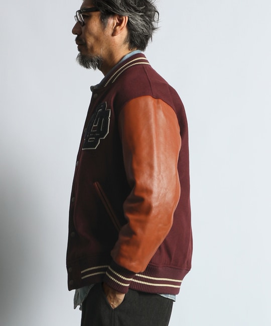 バーシティジャケット スタジャン ｜The DUFFER of St.GEORGE