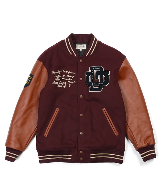 バーシティジャケット スタジャン ｜The DUFFER of St.GEORGE