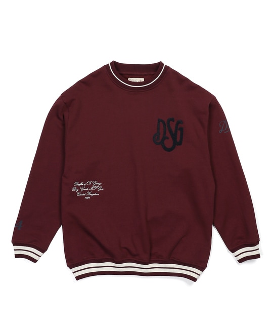 カレッジ クルーネック スウェット