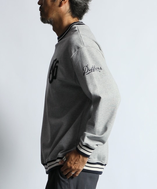 カレッジ クルーネック スウェット