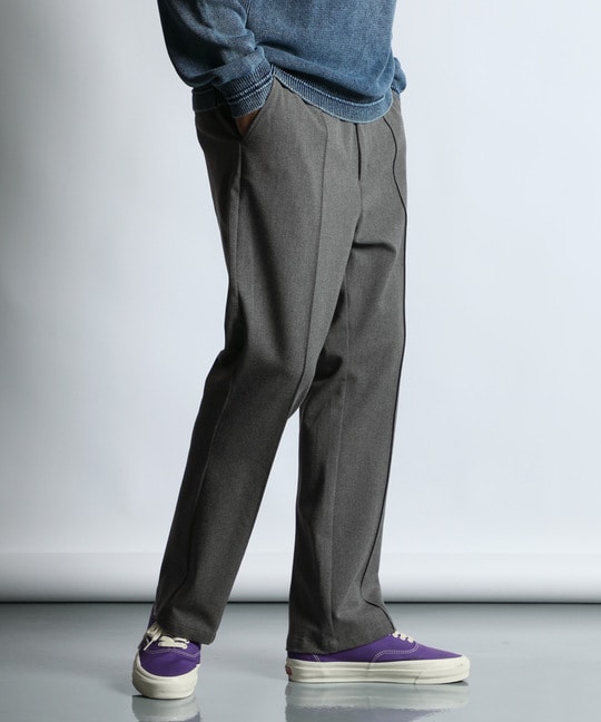 360&deg;伸縮 ハイテンションストレッチ センタークリースパンツ