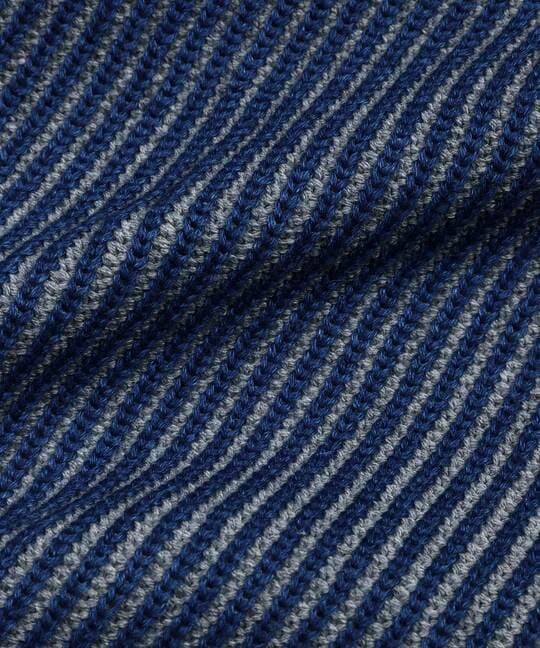 インディゴ ドライバーズニット