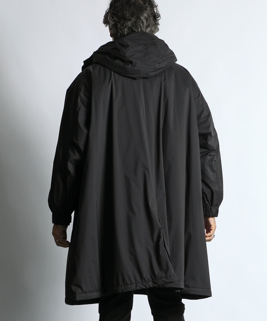 〔BLACK LABEL〕：2層構造パーテックス モッズコート