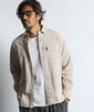 コーデュロイ タッターソール チェックシャツ