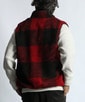 クラシックタータンチェック ボアフリース リバーシブルベスト
