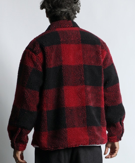 クラシックタータンチェック ボアフリース CPOアウター
