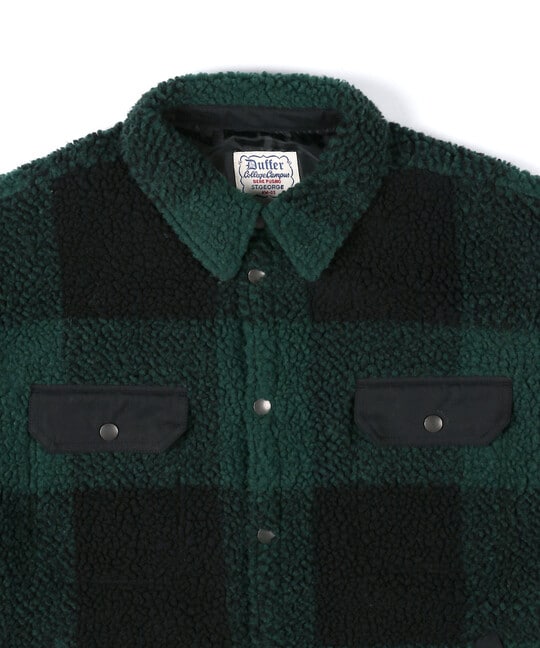 クラシックタータンチェック ボアフリース CPOアウター