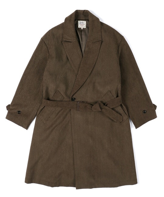 起毛ツイル ロングコート