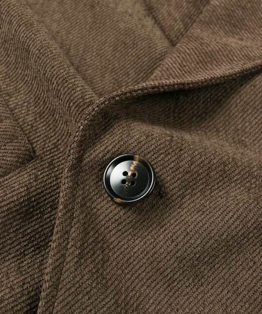 起毛ツイル ロングコート