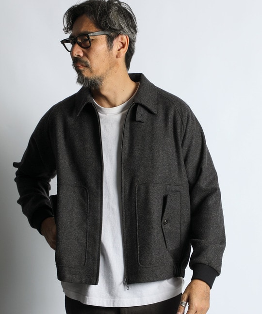 テックツイード ショートブルゾン ｜The DUFFER of St.GEORGE