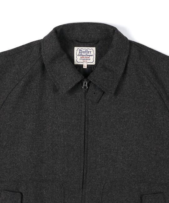 テックツイード ショートブルゾン