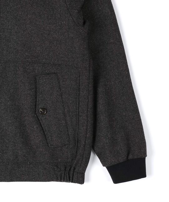 テックツイード ショートブルゾン