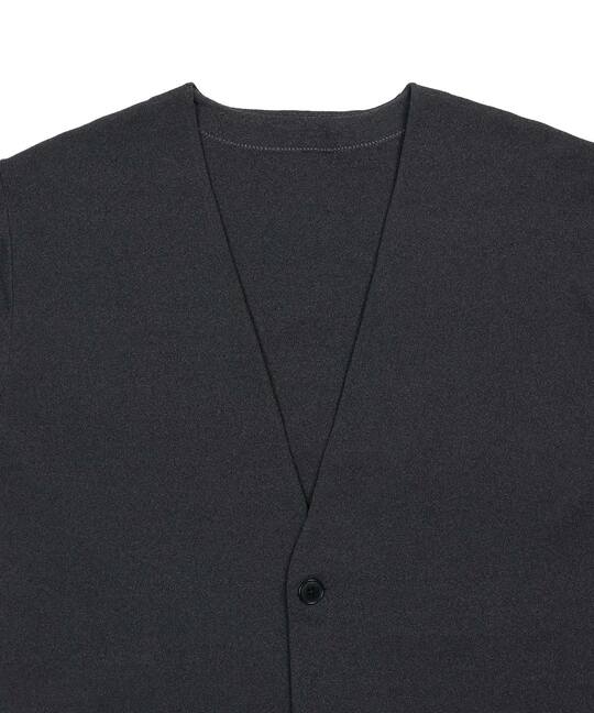 セットアップ ノーカラー リラックス ニットジャケット【WEB限定アイテム】