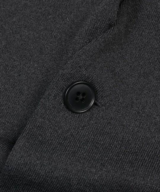 セットアップ ノーカラー リラックス ニットジャケット【WEB限定アイテム】