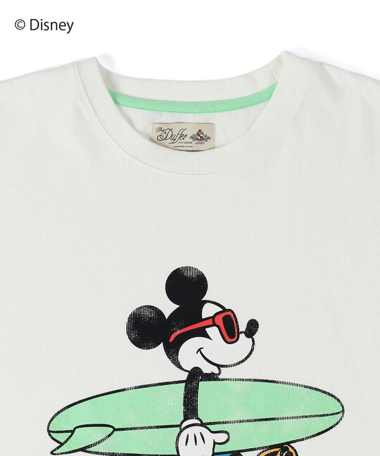 <ミッキーマウス>Tシャツ "SURF"【WEB限定アイテム】