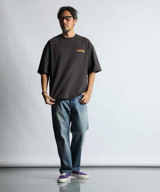 <ミッキーマウス>Tシャツ "ROCK"【WEB限定アイテム】